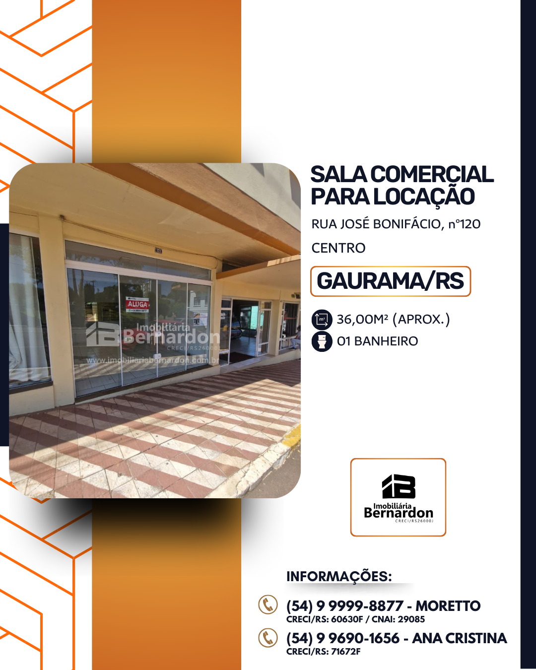 Imagem: Sala Comercial com ótima localização em Gaurama/RS